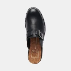Dolce Vita YEVAN CLOGS BLACK LEATHER -Dolce Vita DOLCEVITA LOAFER YEVAN BLACKLEATHER 06