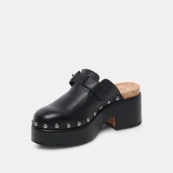 Dolce Vita YEVAN CLOGS BLACK LEATHER -Dolce Vita DOLCEVITA LOAFER YEVAN BLACKLEATHER 08
