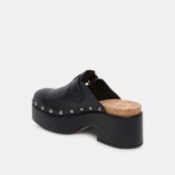 Dolce Vita YEVAN CLOGS BLACK LEATHER -Dolce Vita DOLCEVITA LOAFER YEVAN BLACKLEATHER 09