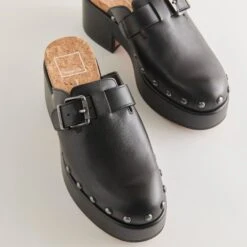 Dolce Vita YEVAN CLOGS BLACK LEATHER -Dolce Vita DOLCEVITA LOAFER YEVAN BLACKLEATHER 1 d19a9e80 a30e 455c aa0a d718ab8e1751