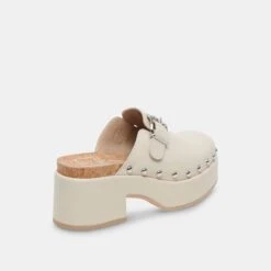 Dolce Vita YEVAN CLOGS IVORY LEATHER -Dolce Vita DOLCEVITA LOAFER YEVAN IVORYLEATHER 03