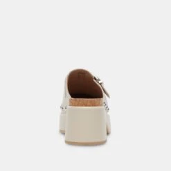 Dolce Vita YEVAN CLOGS IVORY LEATHER -Dolce Vita DOLCEVITA LOAFER YEVAN IVORYLEATHER 05