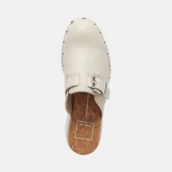 Dolce Vita YEVAN CLOGS IVORY LEATHER -Dolce Vita DOLCEVITA LOAFER YEVAN IVORYLEATHER 06