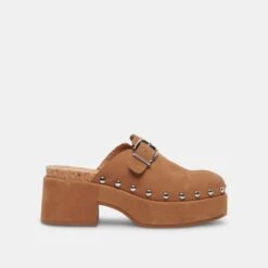 Dolce Vita YEVAN CLOGS PRALINE NUBUCK -Dolce Vita DOLCEVITA LOAFER YEVAN PRALINENUBUCK 02
