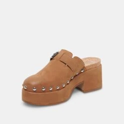 Dolce Vita YEVAN CLOGS PRALINE NUBUCK -Dolce Vita DOLCEVITA LOAFER YEVAN PRALINENUBUCK 08