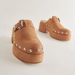 Dolce Vita YEVAN CLOGS PRALINE NUBUCK -Dolce Vita DOLCEVITA LOAFER YEVAN PRALINENUBUCK 3