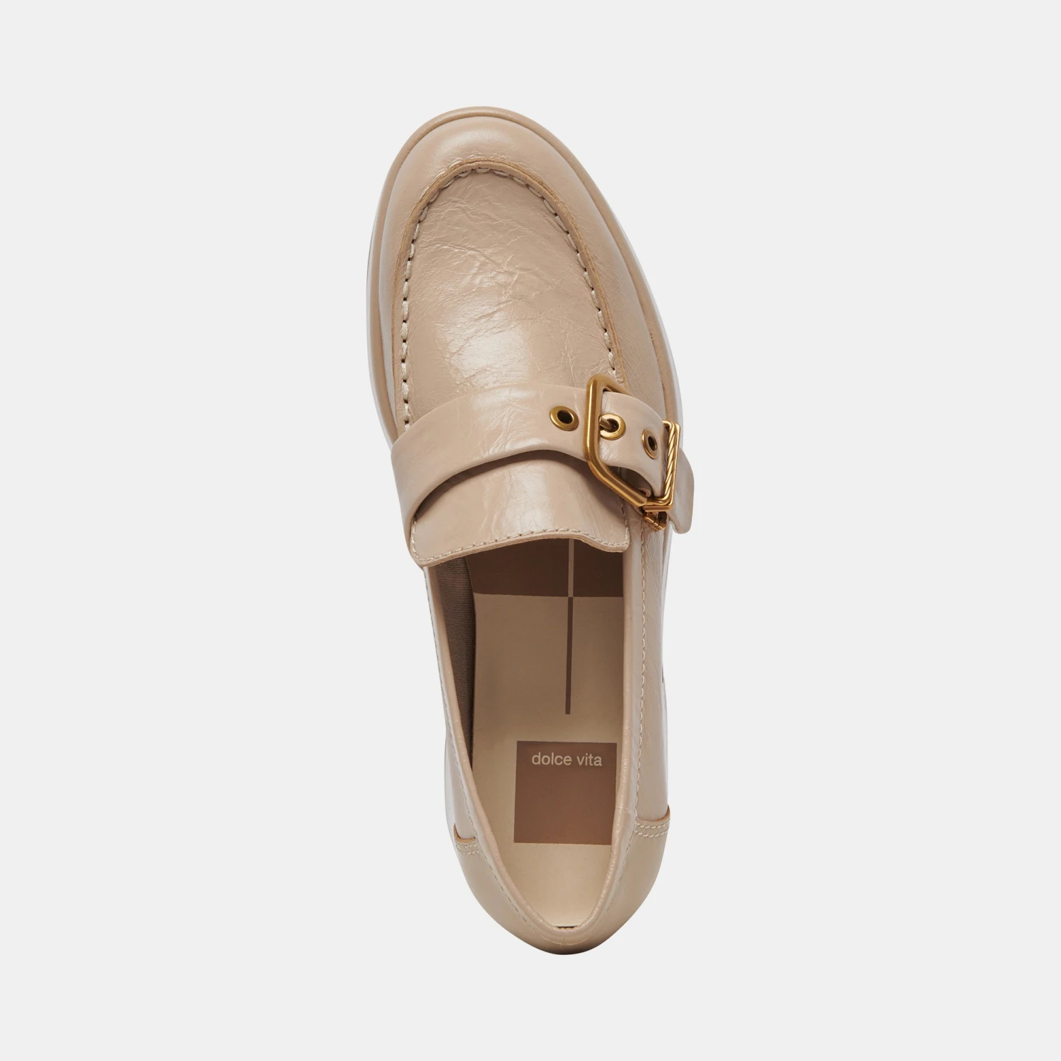 Dolce Vita YONDER LOAFERS SESAME CRINKLE PATENT 10 Dolce Vita YONDER LOAFERS SESAME CRINKLE PATENT - Image 8