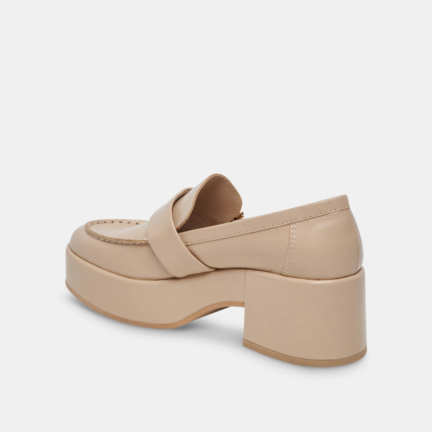 Dolce Vita YONDER LOAFERS SESAME CRINKLE PATENT 7 Dolce Vita YONDER LOAFERS SESAME CRINKLE PATENT - Image 5
