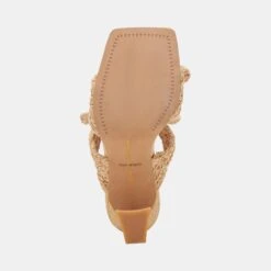 Dolce Vita NIYAH HEELS LT NATURAL RAFFIA -Dolce Vita DOLCEVITA SANDALS NIYAH LTNATURALRAFFIA 07