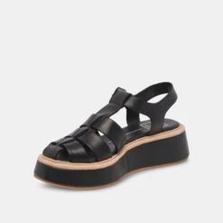 Dolce Vita TRISTY SANDALS BLACK LEATHER -Dolce Vita DOLCEVITA SANDALS TRISTY BLACKLEATHER 08