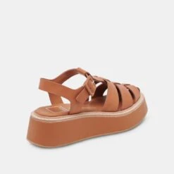 Dolce Vita TRISTY SANDALS COGNAC LEATHER -Dolce Vita DOLCEVITA SANDALS TRISTY COGNACLEATHER 03