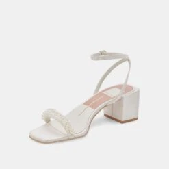Dolce Vita ZALIMA WIDE HEELS VANILLA PEARLS -Dolce Vita DOLCEVITA SANDALS ZALIMA VANILLAPEARLS 08 9324938b 97b5 468e a334 b2761ced79f1