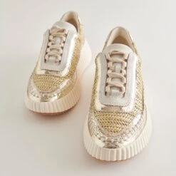 Dolce Vita DOLEN SNEAKERS GOLD KNIT -Dolce Vita DOLCEVITA SNEAKERS DOLEN GOLD KNIT 1