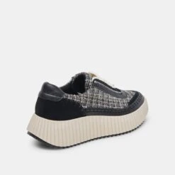 Dolce Vita DOLEN SNEAKERS BLACK MULTI WOVEN -Dolce Vita DOLCEVITA SNEAKERS DOLEN WHITE BLACKKNIT 03
