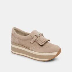 Dolce Vita JHAX SNEAKERS ALMOND SUEDE -Dolce Vita DOLCEVITA SNEAKERS JHAX ALMONDSUEDE 01