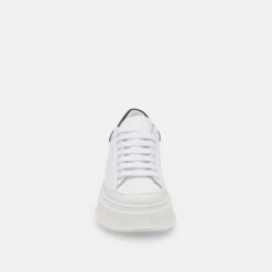 Dolce Vita WYETT SNEAKERS WHITE BLACK LEATHER -Dolce Vita DOLCEVITA SNEAKERS WYETT WHITE BLACKLEATHER 04