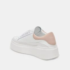 Dolce Vita WYETT SNEAKERS WHITE TAN LEATHER -Dolce Vita DOLCEVITA SNEAKERS WYETT WHITE TANLEATHER 09