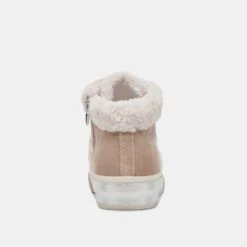 Dolce Vita ZILVIA PLUSH SNEAKERS TAUPE MULTI SUEDE -Dolce Vita DOLCEVITA SNEAKERS ZILVIAPLUSH TAUPEMULTISUEDE 05