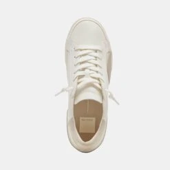 Dolce Vita ZINA 360 SNEAKERS WHITE NATURAL RECYCLED LEATHER 18 Dolce Vita ZINA 360 SNEAKERS WHITE NATURAL RECYCLED LEATHER -Dolce Vita DOLCEVITA SNEAKERS ZINA360 WHITENATURALRECYCLEDLEATHER 06
