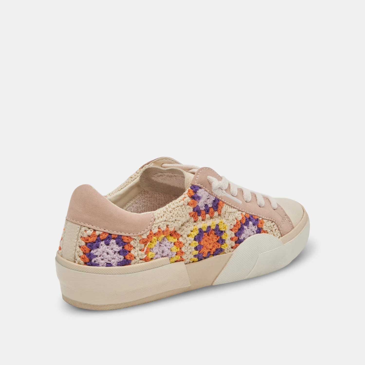Dolce Vita ZINA CROCHET SNEAKERS PURPLE FLORAL CROCHET 5 Dolce Vita ZINA CROCHET SNEAKERS PURPLE FLORAL CROCHET - Image 3