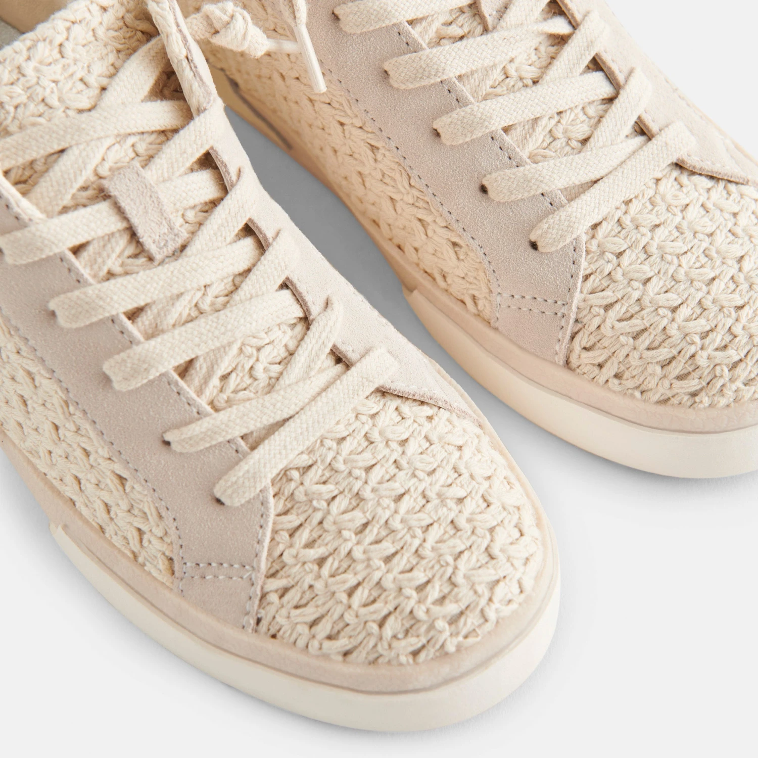 Dolce Vita ZINA CROCHET SNEAKERS SANDSTONE CROCHET 5 Dolce Vita ZINA CROCHET SNEAKERS SANDSTONE CROCHET - Image 3