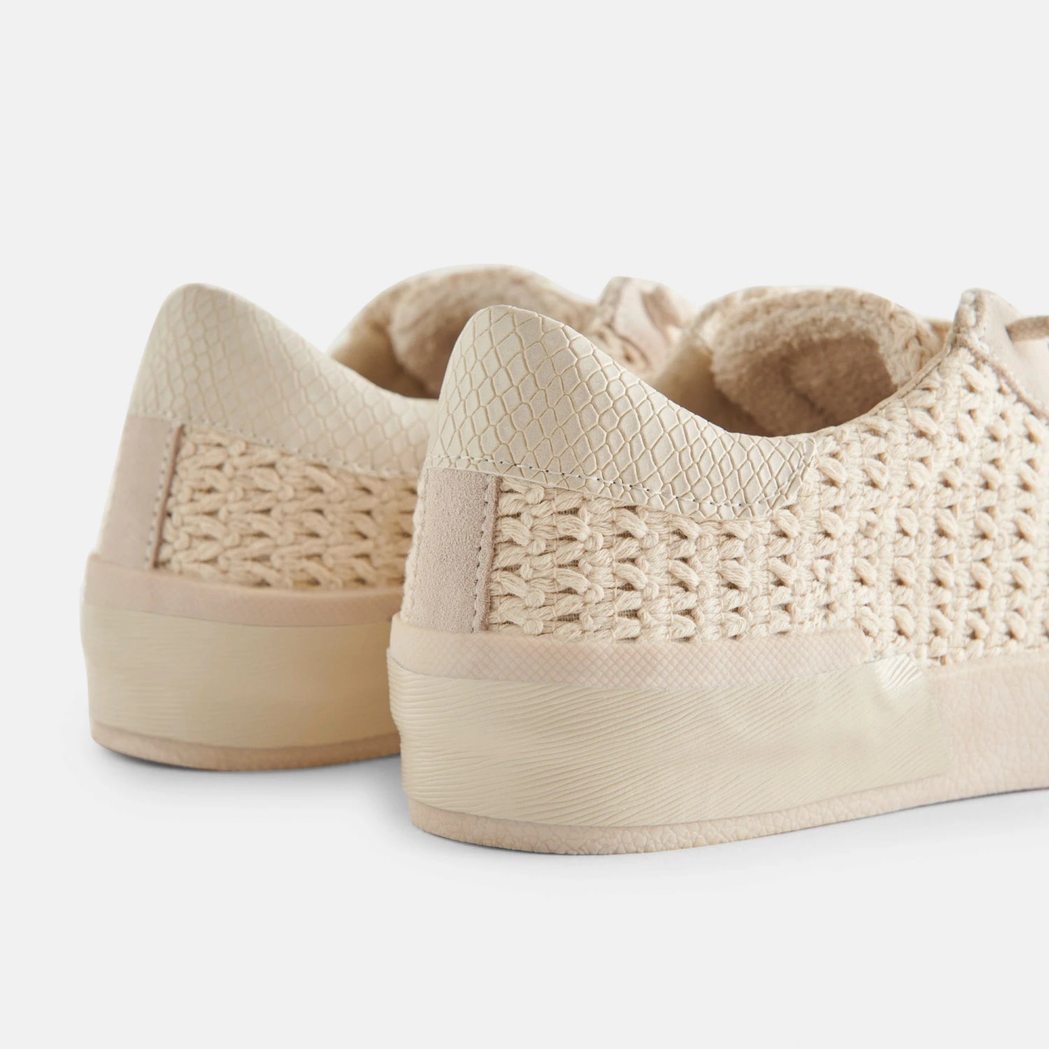 Dolce Vita ZINA CROCHET SNEAKERS SANDSTONE CROCHET 8 Dolce Vita ZINA CROCHET SNEAKERS SANDSTONE CROCHET - Image 6