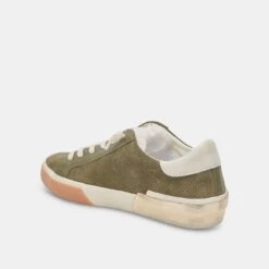 Dolce Vita ZINA PLUSH SNEAKERS MOSS PERFORATED SUEDE -Dolce Vita DOLCEVITA SNEAKERS ZINAPLUSH MOSSPERFORATEDSUEDE 08