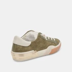 Dolce Vita ZINA PLUSH SNEAKERS MOSS PERFORATED SUEDE -Dolce Vita DOLCEVITA SNEAKERS ZINAPLUSH MOSSPERFORATEDSUEDE 09