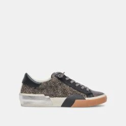 Dolce Vita ZINA SNEAKERS BLACK SPOTTED CALF HAIR