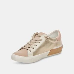 Dolce Vita ZINA SNEAKERS GOLD LEATHER -Dolce Vita DOLCEVITA SNEAKERS ZINA GOLDMETALLICLEATHER 08