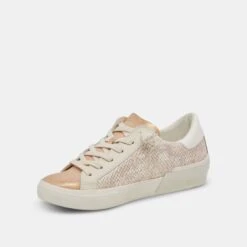Dolce Vita ZINA SNEAKERS SAND EMBOSSED LEATHER -Dolce Vita DOLCEVITA SNEAKERS ZINA SANDEMBOSSEDLEATHER 09