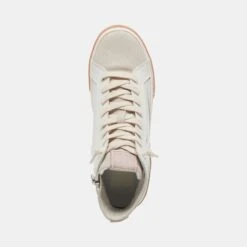 Dolce Vita ZOHARA SNEAKERS WHITE TAN LEATHER -Dolce Vita DOLCEVITA SNEAKERS ZOHARA WHITETANLEATHER 06