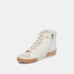 Dolce Vita ZOHARA SNEAKERS WHITE TAN LEATHER -Dolce Vita DOLCEVITA SNEAKERS ZOHARA WHITETANLEATHER 08