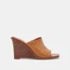 Dolce Vita GILDED WEDGES ACORN LEATHER -Dolce Vita DOLCEVITA WEDGES GILDED ACORNLEATHER 02