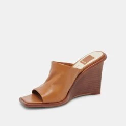 Dolce Vita GILDED WEDGES ACORN LEATHER -Dolce Vita DOLCEVITA WEDGES GILDED ACORNLEATHER 08