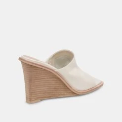Dolce Vita GILDED WEDGES IVORY LEATHER 13 Dolce Vita GILDED WEDGES IVORY LEATHER -Dolce Vita DOLCEVITA WEDGES GILDED IVORYLEATHER 03