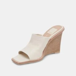 Dolce Vita GILDED WEDGES IVORY LEATHER 14 Dolce Vita GILDED WEDGES IVORY LEATHER -Dolce Vita DOLCEVITA WEDGES GILDED IVORYLEATHER 08
