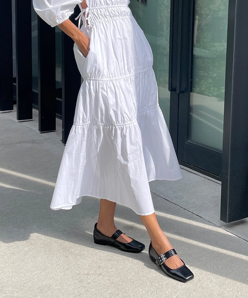 Dolce Vita ARORA BALLET FLATS MIDNIGHT CRINKLE PATENT 4 Dolce Vita ARORA BALLET FLATS MIDNIGHT CRINKLE PATENT - Image 2