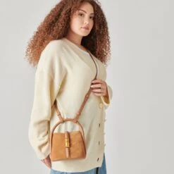 Dolce Vita NEVE CROSSBODY RUSTY OAK SUEDE -Dolce Vita download 15
