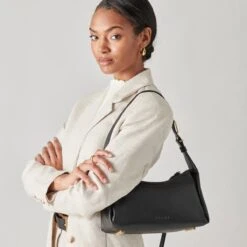 Dolce Vita AUDRI SHOULDER BAG BLACK LEATHER -Dolce Vita download 39 16f7967c afd3 44ff 98d4 b06af71c2713