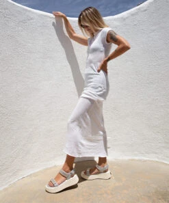 Dolce Vita DEBRA SANDALS SILVER DISTRESSED LEATHER -Dolce Vita stepholejndebrasilver5 1